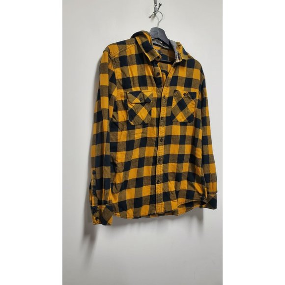 Le 31 SIMONS Flanel Shirt Size M - Picture 4 of 6